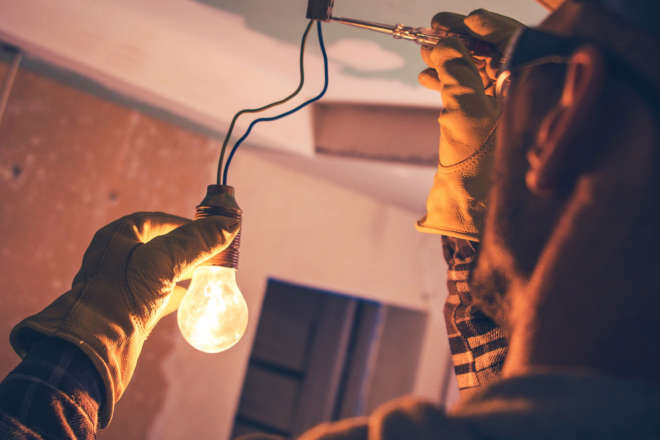 wiring light bulb